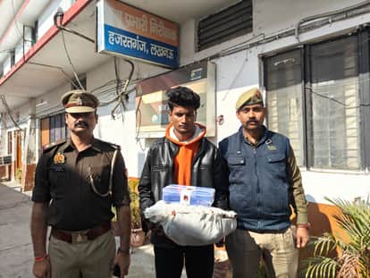 Lucknow: A student was arrested and sent to jail after a pistol was found in his bag during checking at the me