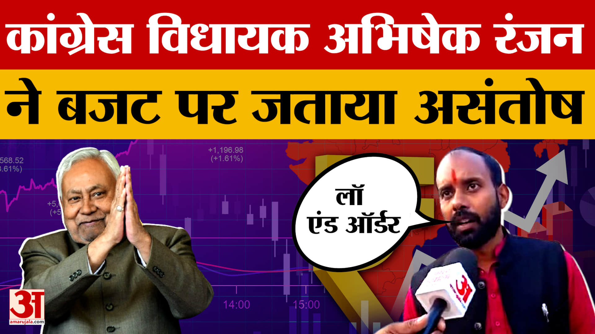 Abhishek Ranjan on Bihar Budget: कांग्रेस विधायक अभिषेक रंजन ने बजट पर जताया असंतोष | Nitish Kumar |