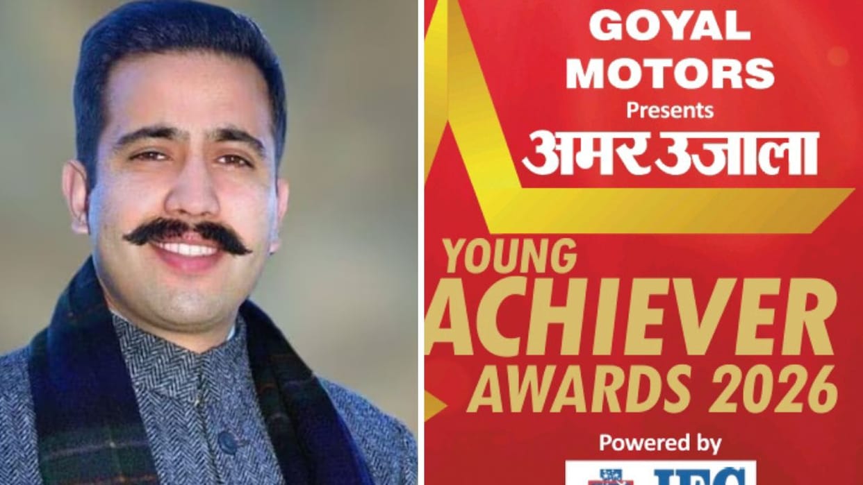 Himachal Young Achiever Awards to be presented today for outstanding services Minister Vikramaditya Singh
