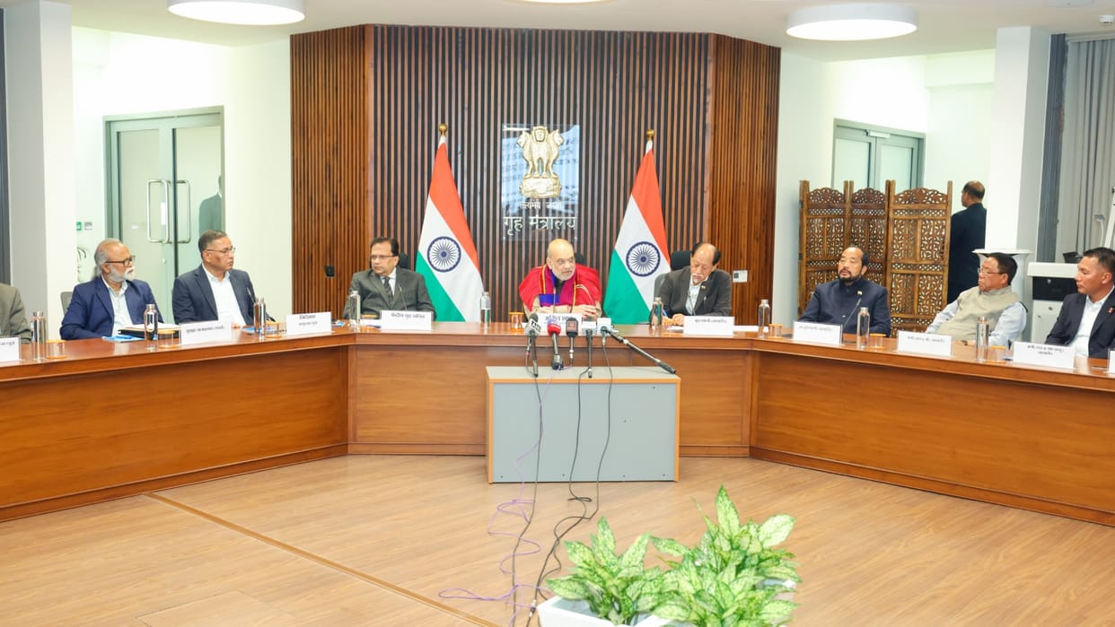 Union Government signs Tripartite agreement for Frontier Nagaland Territorial Authority Amit Shah