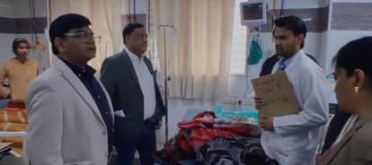 Bus Hits School Van Six Children and Driver Injured in Karhal