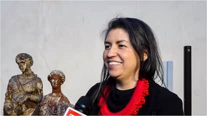 Australian indigenous designer Grace Lillian Lee Attend India Art Fair 2026