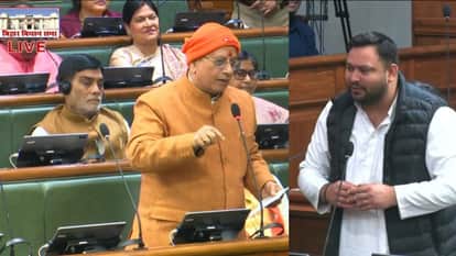 Bihar : Vijay Sinha targeted rjd party Tejashwi Yadav over Rohini acharya lalu yadav Bihar Assembly session