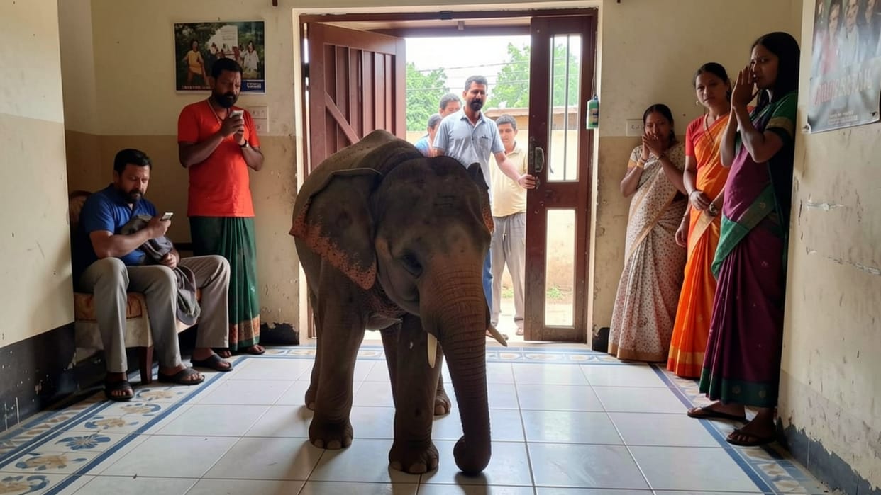 Bokaro News: elephants entered house trampled 3 members of same family to death one seriously injured