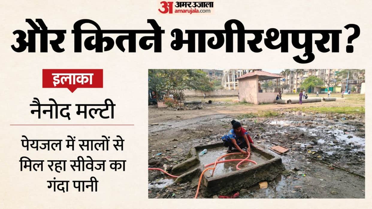 Indore News Contaminated water and sewage crisis in Nanod Multi poses health risk to residents