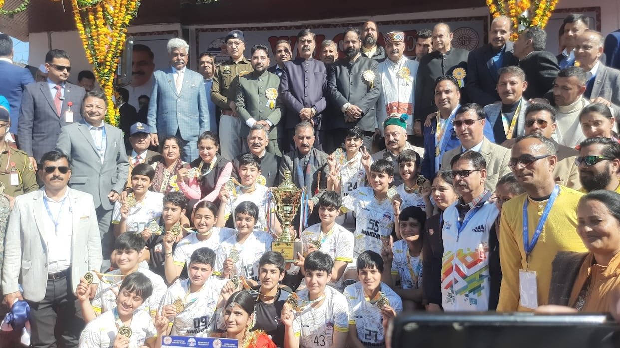 Himachal defeated Rajasthan to become the national champions in handball, winning the final match by a score o