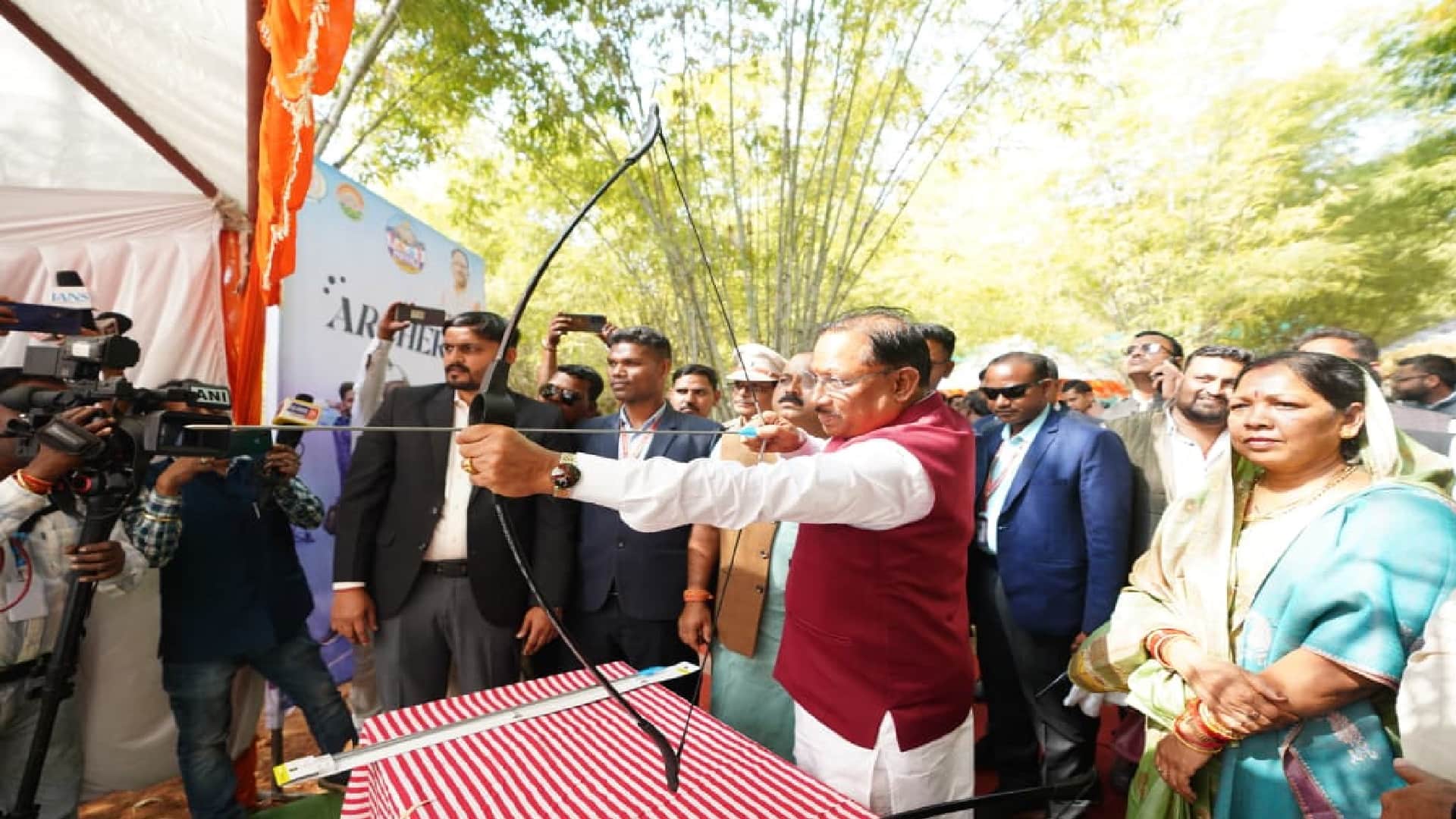 Message of equality given with a ticket of Rs 10: CM Sai encouraged adventure sports at Mayali Nature Camp