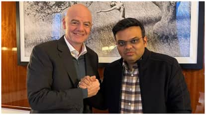 Cricket Meets Football: FIFA President Gianni Infantino Meets ICC Chairman Jay Shah
