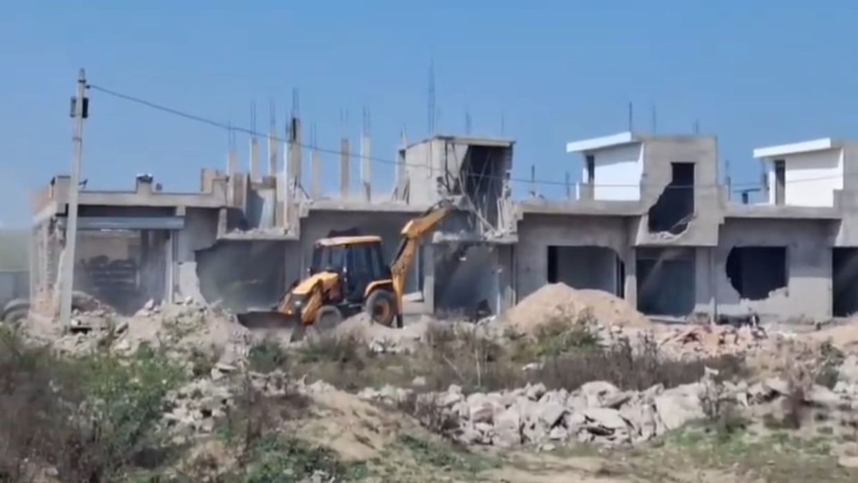 Plots cut on government land  KDA takes major action in Kota