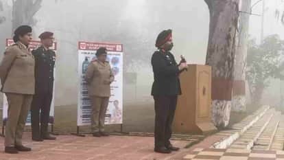 Mass hand hygiene exercise at Military Hospital Roorkee demonstrating a strong desire to set a record