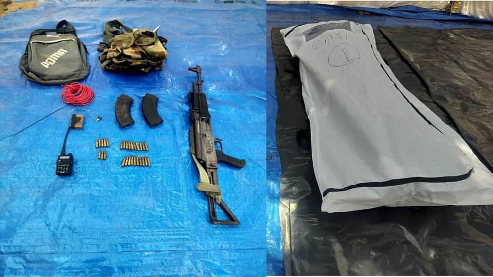 मुठभेड़ में 8 लाख का इनामी माओवादी कमांडर ढेर