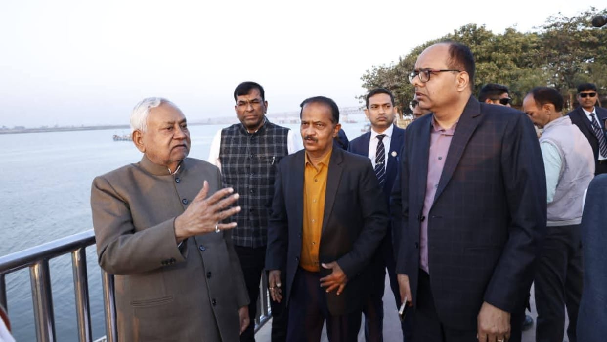Nitish Kumar visit Digha Ghat Ganga Aarti will be held patna bihar news