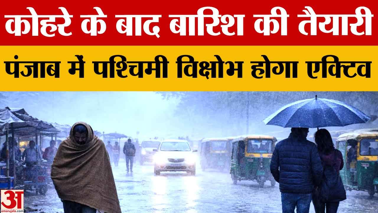 पंजाब मौसम अपडेट: 9 फरवरी से पश्चिमी विक्षोभ सक्रिय, 10 को बारिश के आसार