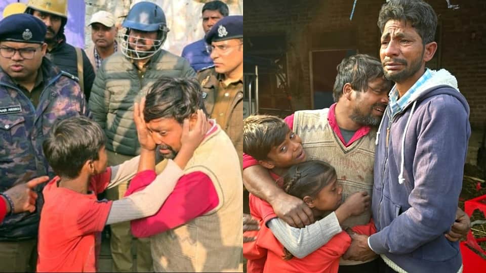 woman was stabbed to death by her neighbor In Amroha see photos