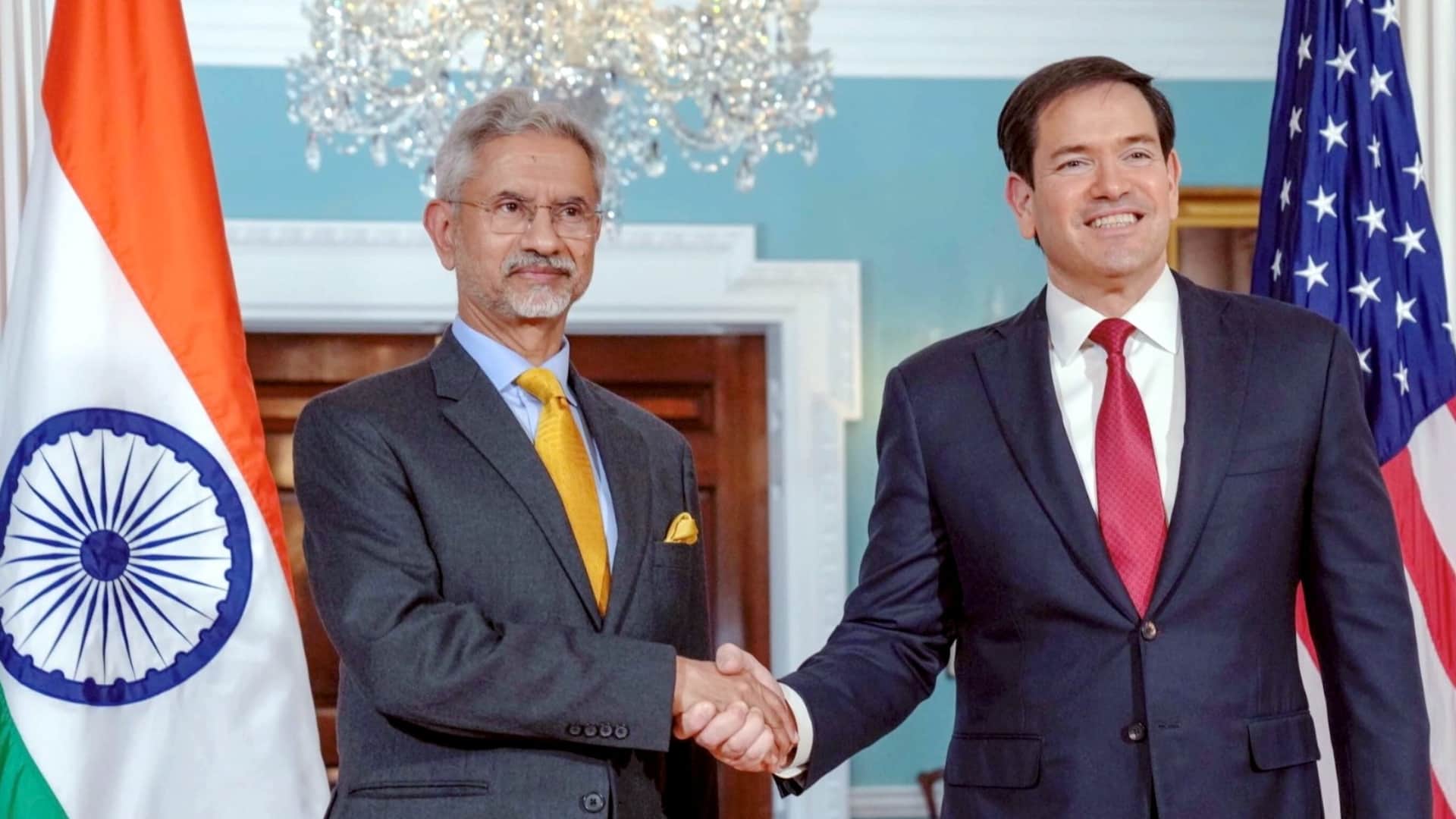 एस जयशंकर, मार्को रुबियो