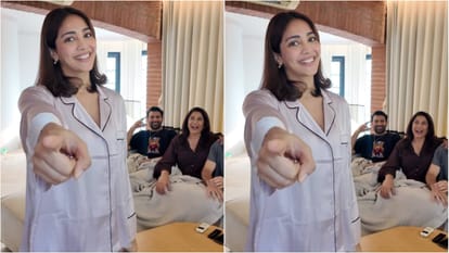 Archana Puran Singh Parmeet Sethi Promotes Son Aaryamann Girlfriend actress Yogita Bihani Upcoming Film Vadh 2