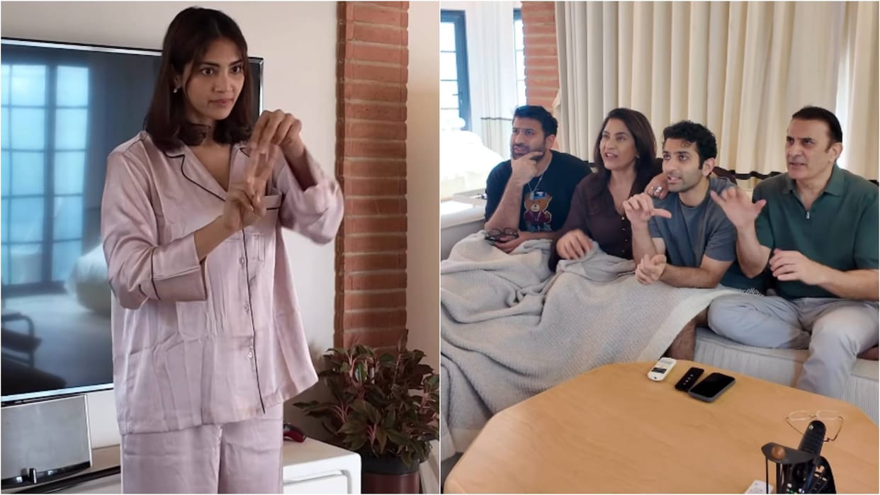 Archana Puran Singh Parmeet Sethi Promotes Son Aaryamann Girlfriend actress Yogita Bihani Upcoming Film Vadh 2