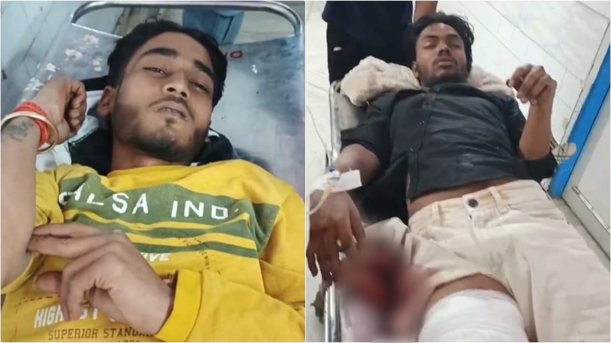 Uncle-nephew on motorcycle on their way to exam center were hit by speeding auto-rickshaw; both injured