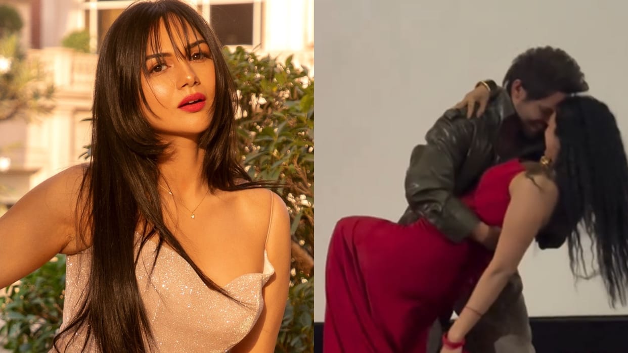 Akanksha Chamola Cozy Dance Video Viral From Dil Dhokha Aur Desire Promotion Got Trolled