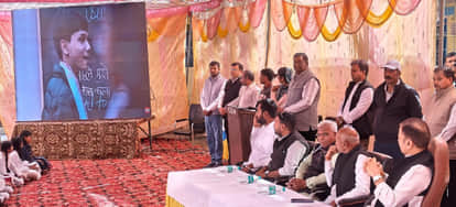 Interacting with students from Madhya Pradesh during 'Pariksha Pe Charcha' (Discussion on Exams), PM Narendra