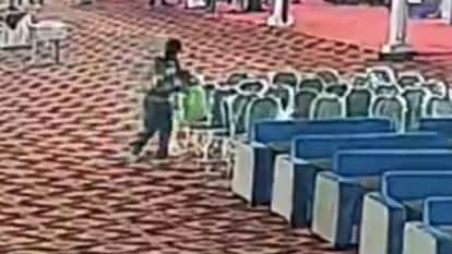 Jhansi: Elderly man attending a wedding ceremony dies of heart attack, incident captured on CCTV camera