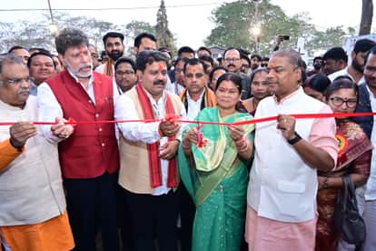 people of Bastar received the invaluable gift of a Tribal Pride Garden which inaugurated Deputy Chief Minister