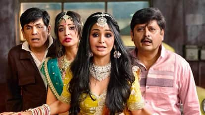 Bhabiji Ghar Par Hain Fun On The Run Movie Review Starring Shubhangi Atre And Asif shaikh Rohitashv gour