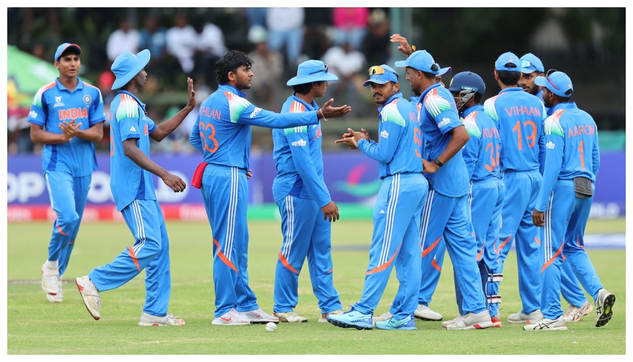 IND vs ENG U19: Indian team players reaction after winning U19 World Cup Kanishk Chouhan, Abighyan Kundu