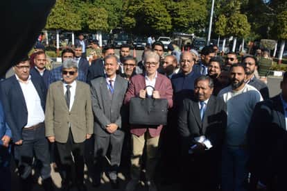 Jammu and Kashmir Chief Minister Omar Abdullah presents Budget for 2026-2027