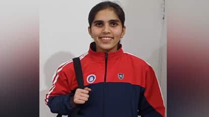 Aditi from Sonipat selected for Chandigarh softball team for National School Games