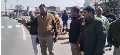 मौके पर पहुंची पुलिस