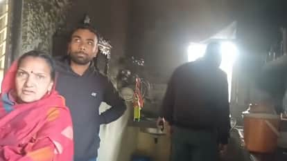 Baghpat: Fire broke out in the locked house of a female constable, loss worth lakhs
