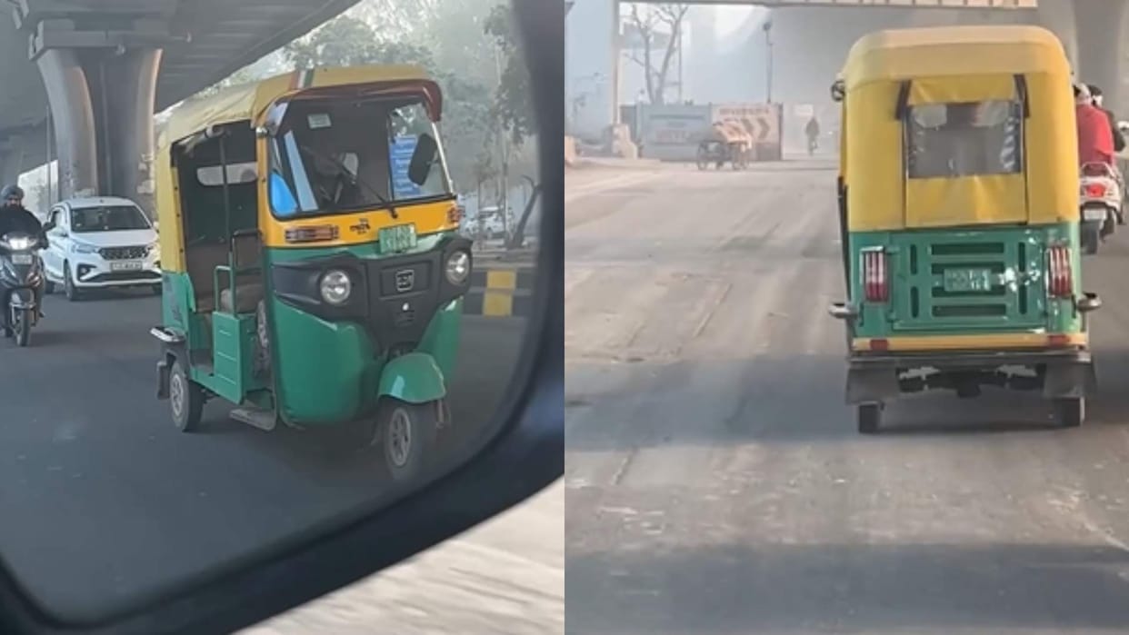 Man modified e rickshaw into rickshaw jugaad video goes viral on social media