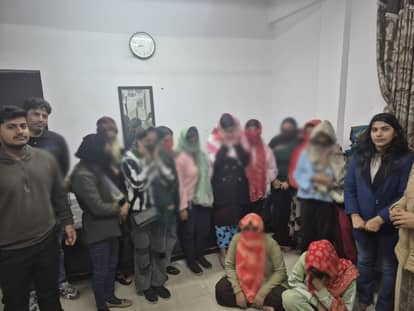 Delhi Police conducted a raid and rescued 11 girls including five minors