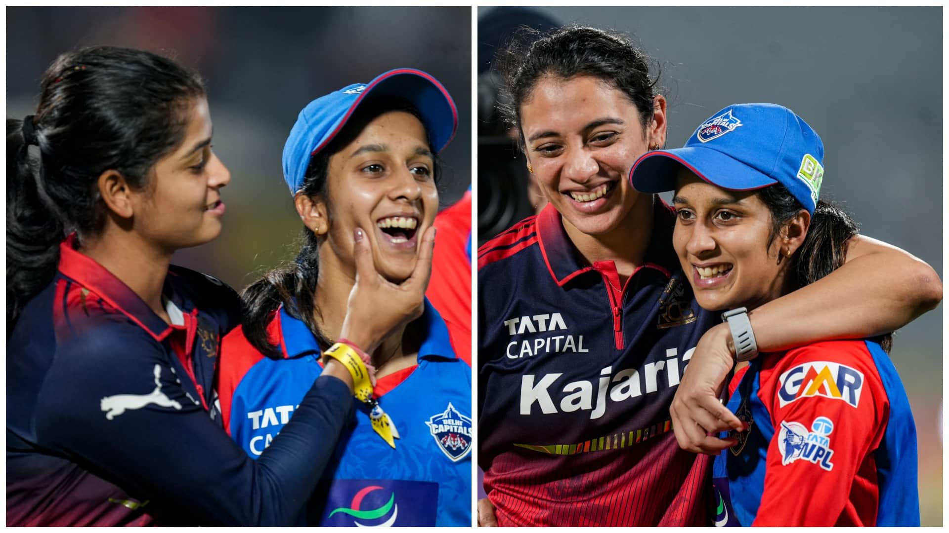 WPL 2026 Photos: Smriti Mandhana Consoles Tearful Jemimah Rodrigues After RCB Win, Heartwarming Moment