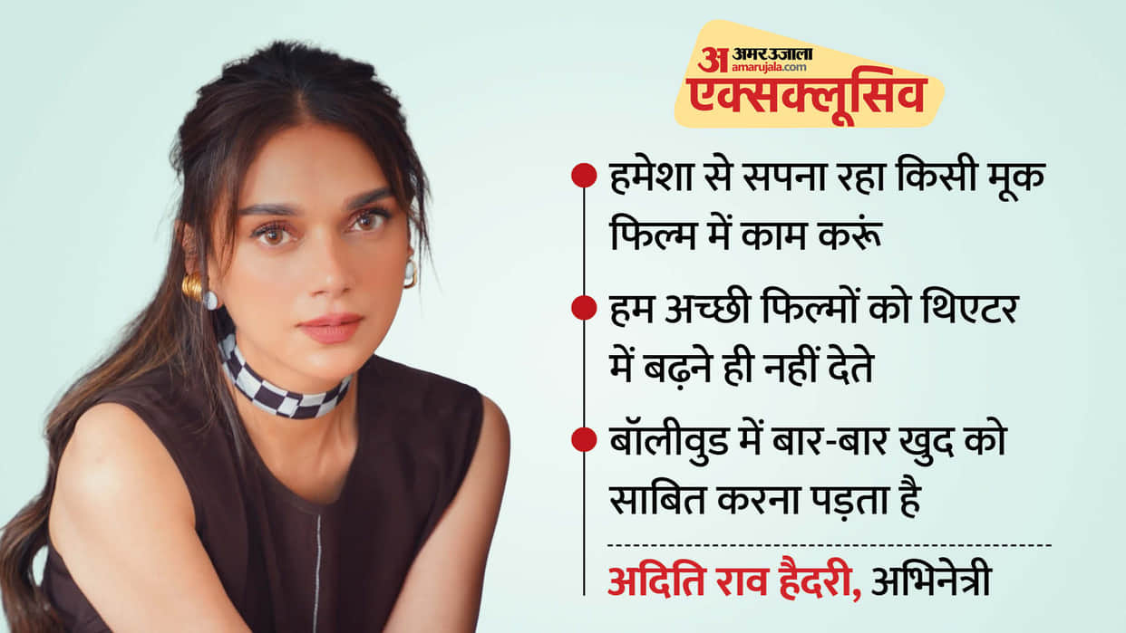Aditi Rao Hydari Exclusive Interview Actress Talk About Film Gandhi Talks And Her Career