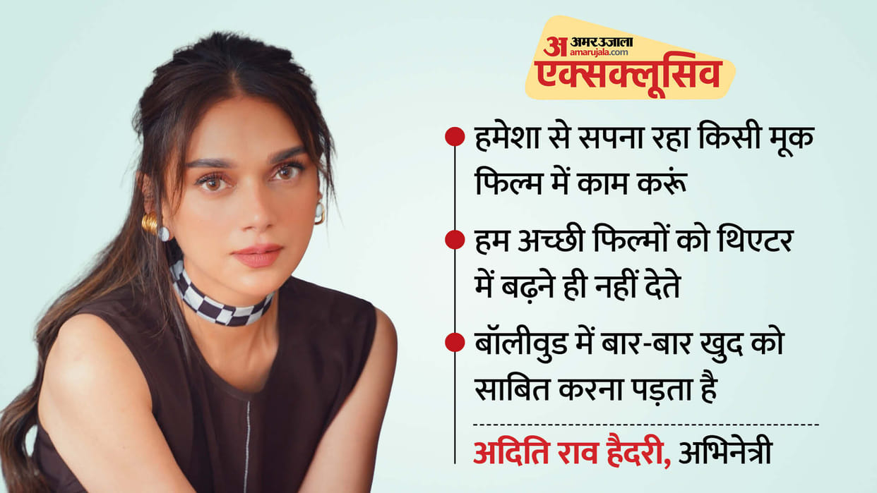 Aditi Rao Hydari Exclusive Interview Actress Talk About Film Gandhi Talks And Her Career