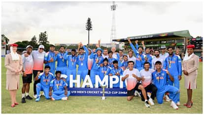 ICC Under-19 Cricket World Cup champions Team India receive grand welcome in Mumbai