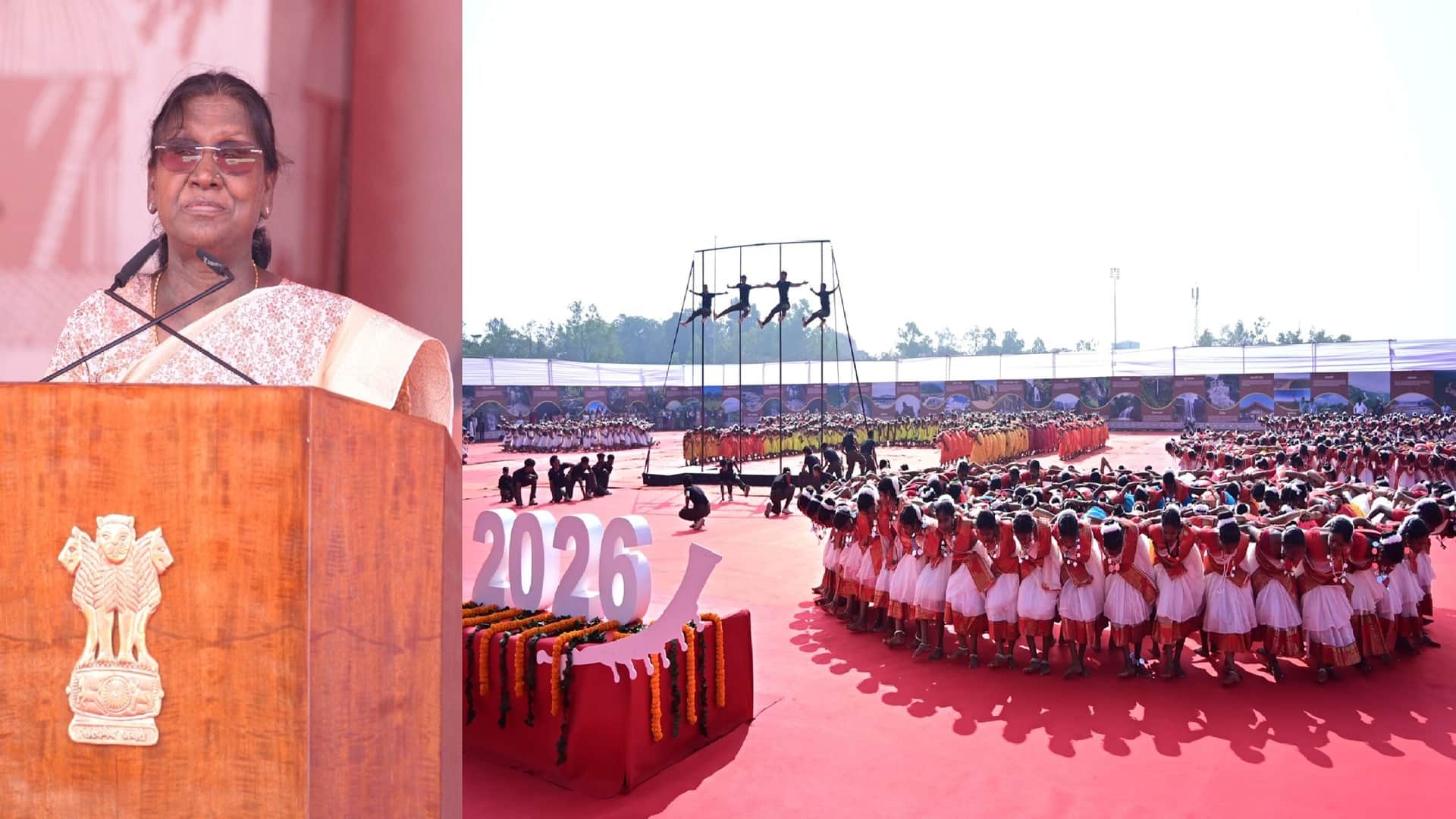 CG: President Draupadi Murmu was overwhelmed after witnessing Bastar Pandum, see here photos