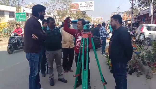 Kanpur Drainage system improvement underway in Shuklaganj survey of drains on Rajdhani Marg begins