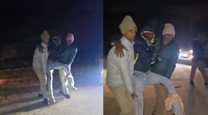 Hardoi Police encounter with cattle thief criminal was shot in the leg and police officer was also injured