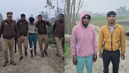 Three robbery accused arrested in a police encounter in Bareilly