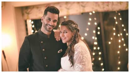 neha dhupia wishes her husband angad bedi on his 43rd birthday funny video viral