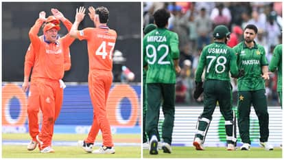 PAK vs NED Live Score updates T20 World Cup 2026 Group A Pakistan vs Netherlands Scorecard and Result Hindi