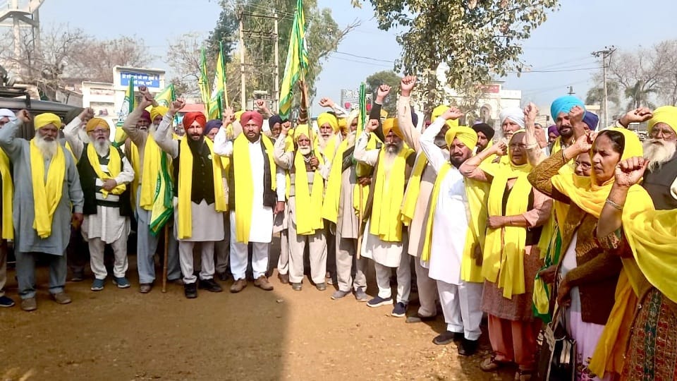 Farmer protest in Bathinda detained farmer released