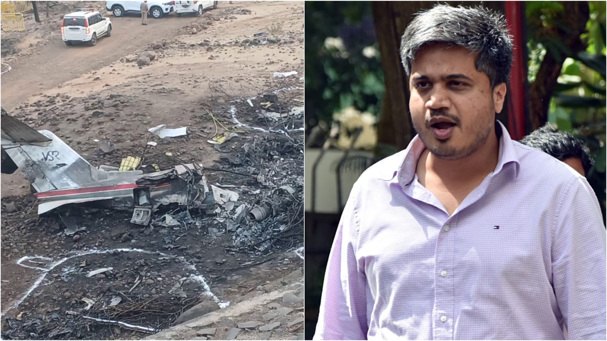 Ajit Pawar Plane Crash  Rohit Pawars FIR Included in CID Probe AAIB Also Conducting Investigation