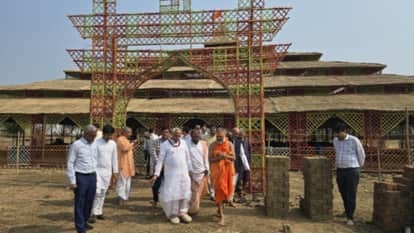 Omkareshwar News 108 Kundiya Shri Laxminarayan Mahayagna will be accompanied by Shri Shiv Mahapuran Katha, kno