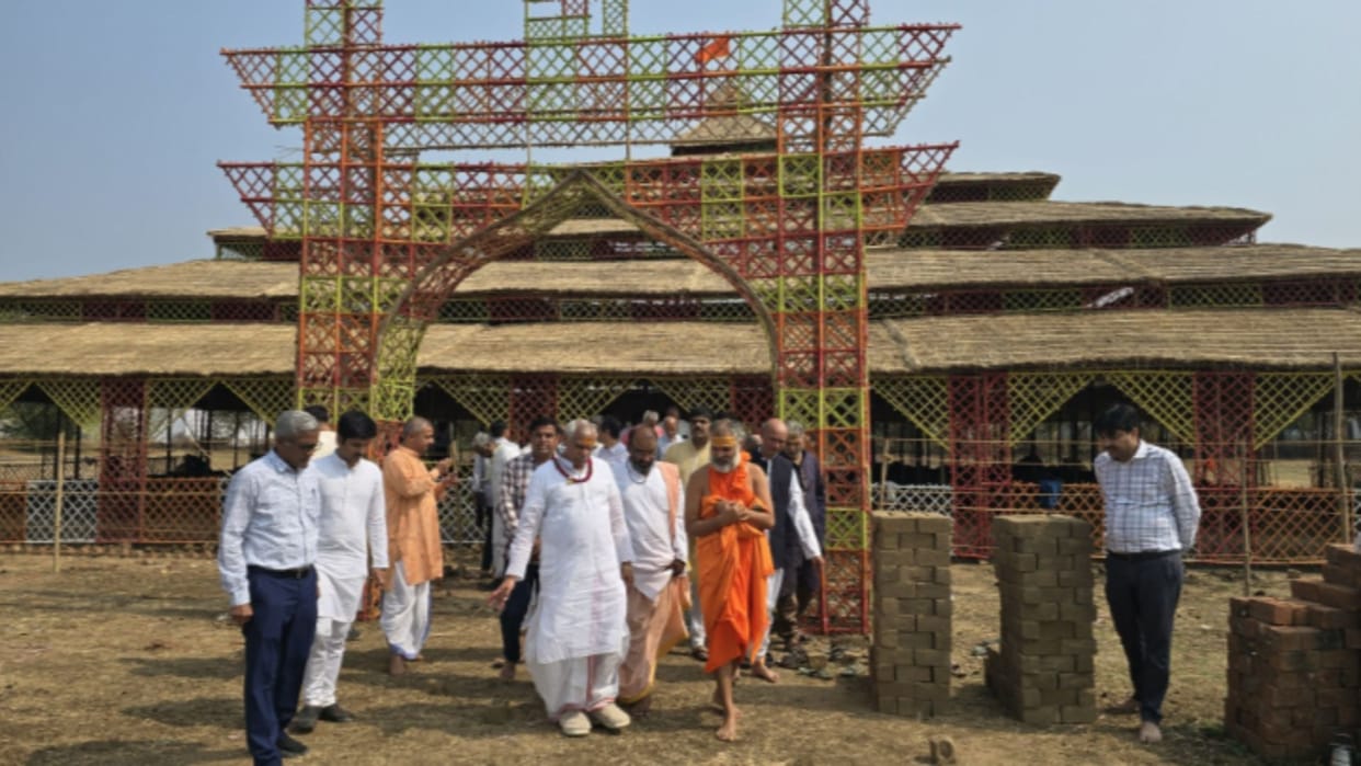 Omkareshwar News 108 Kundiya Shri Laxminarayan Mahayagna will be accompanied by Shri Shiv Mahapuran Katha, kno