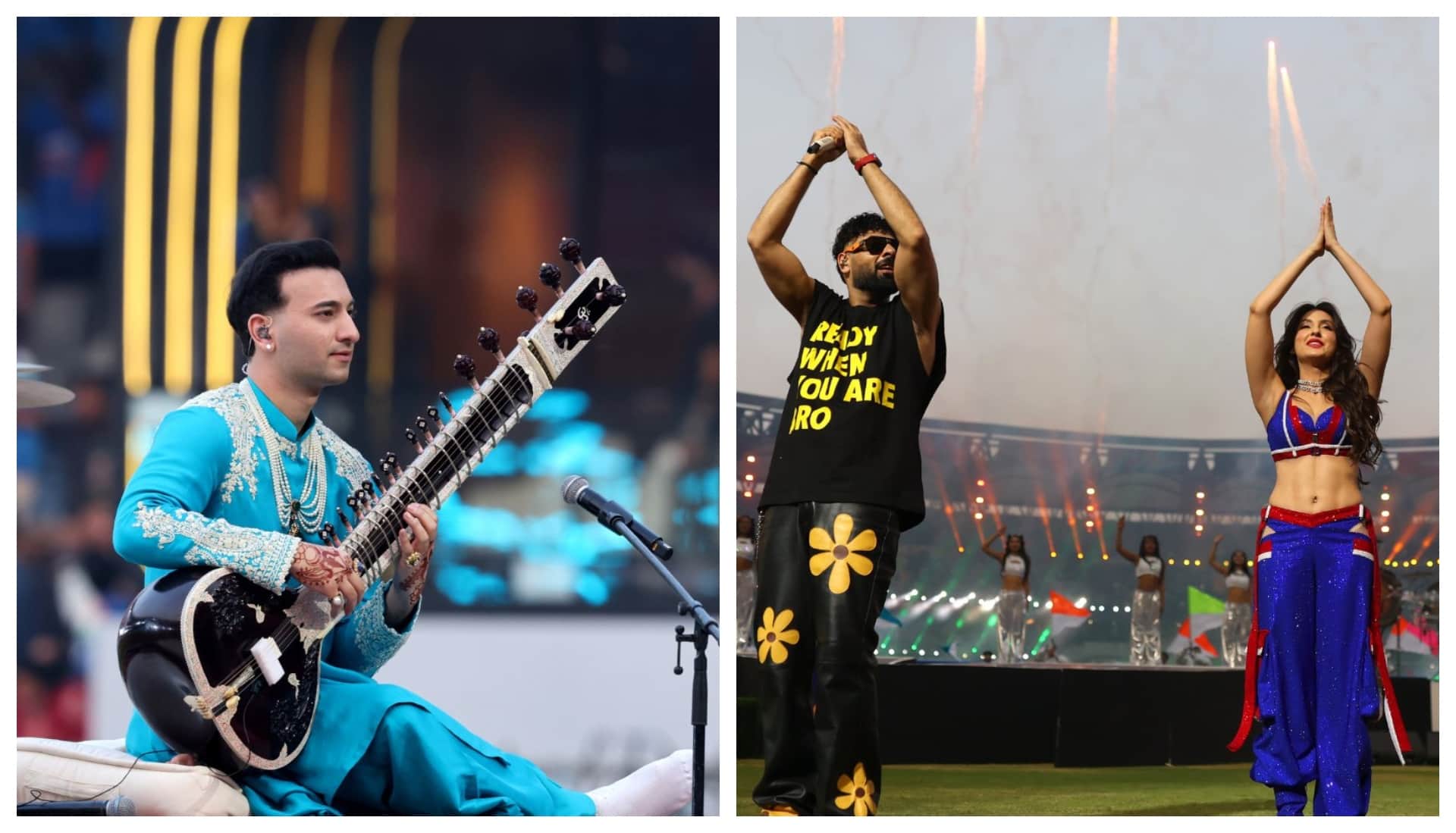 T20 World Cup 2026 Opening Ceremony Celebrities Performance Photos Badshah Nora Fatehi