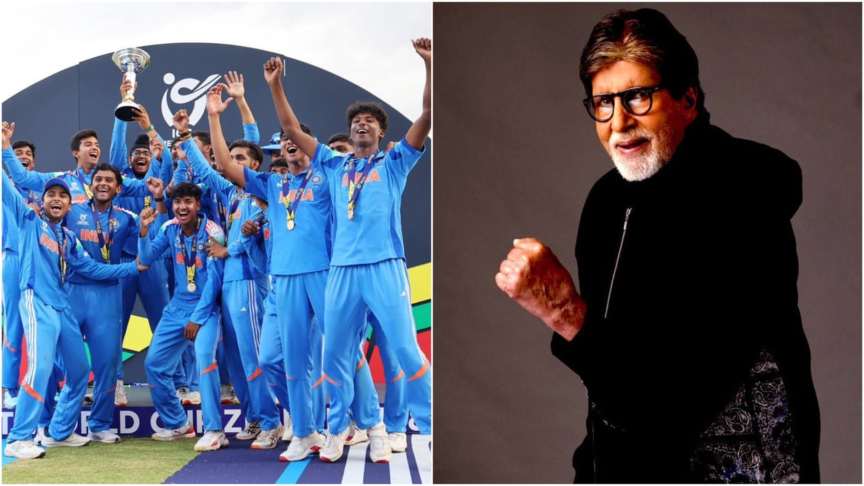 Amitabh Bachchan Congratulate Team India On Winning Under 19 World Cup 2026